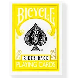 Карты игральные United States Playing Card Company Bicycle Rider Back Yellow deck (09421)