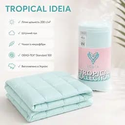 Ковдра Ideia Tropical 175х210 см м'ятна (8-36697*001) - мініатюра 3