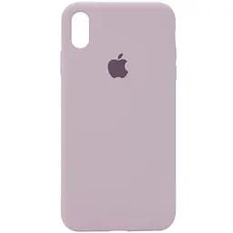 Чехол Epik Silicone Case Full Protective AA для Apple iPhone X/XS 5.8 Серый/Lavender