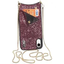 Чохол Becover Glitter Wallet для Apple iPhone Xr Pink (703615)