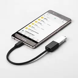 Перехідник Ugreen US154 USB-C to USB-A OTG 15см Black (30175) - мініатюра 3