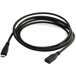 Кабель Type-C(M) - Type-C(F), 1 м, черный, CHiNa, USB 3.1 (S0930)