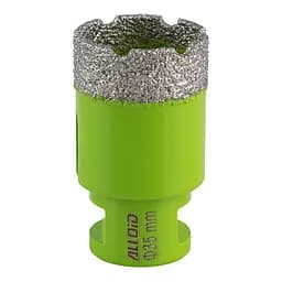Свердло корончате Alloid Building Tools алмазне по кераміці 35 мм для КШМм 14х2 мм (DC-14035)
