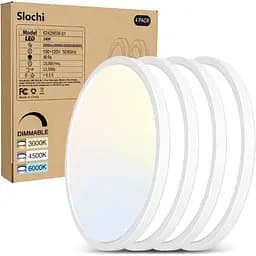 Світлодіодні стельові світильники для прихованого монтажу Slochi 4шт.