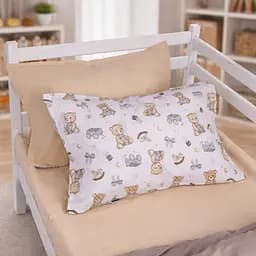 Наволочка MirSon бязь Little Teddy gray 50x70 см (2200012568026)