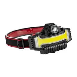 Налобный фонарь BL-W685-1 (P30+COB белый + красно-синий свет) + Type-C + 5 режимов