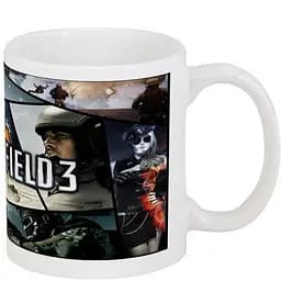 Кухоль GeekLand Battlefield 3 CP 03.238 330 мл білий - мініатюра 2