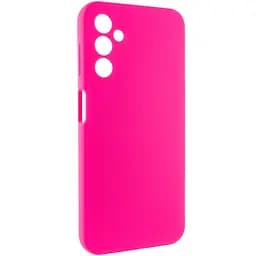 Чохол Silicone Cover Lakshmi Full Camera (AAA) для Samsung Galaxy A14 4G/5G Рожевий / Barbie pink - мініатюра 2