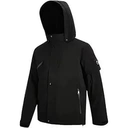 Термокуртка Ninetygo Windproof Anti-Drilling Hooded Down Jacket Size L Black (6941413233019) [120957]