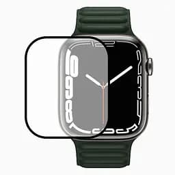 Полимерная пленка 3D (full glue) (тех.пак) для Apple Watch Ultra 1/2/3 49mm Черный