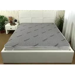 Наматрацник Руно Carbon водонепроникний 140х200 см сірий (844Carbon)