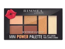 Палетка Rimmel Mini Power Palette 3 в 1, відтінок 002, 6,8 г (8000019185663)