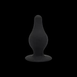 Анальная пробка SilexD Model 2 size XS 6.4 см (черный)