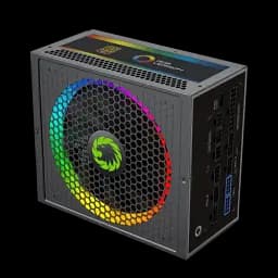 Блок живлення 1050 Вт, GameMax RGB1050 PRO, Black, модульний, 80+ Gold, Active PFC, 14 см з RGB підсвічуванням - мініатюра 5