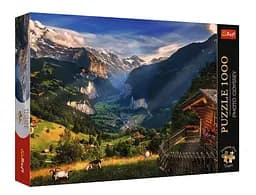 Пазл Photo Odyssey: Долина Лаутербруннен, Швейцария - 1000 элементов Trefl 10821