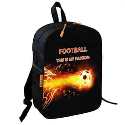 Рюкзак шкільний дитячий 36х27см з футбольним м'ячем для хлопчика (00743)