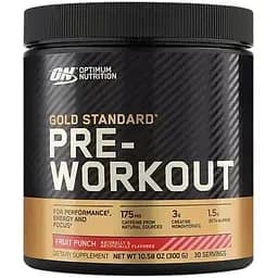 Передтренувальний комплекс Optimum Nutrition Gold Standard Pre Workout Фруктовий пунш 300 г