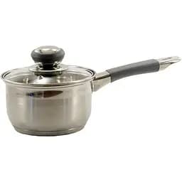 Ківш Zauberg із нержавійки сіра ручка 1.9 л ZB-1.9 CSG