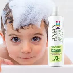 Дитячий шампунь Anian Kids School Shampoo з олією чайного дерева 400 мл - мініатюра 4