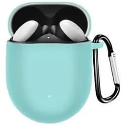 Чохол-накладка DK Silicone Candy Friendly з карабіном для Google Pixel Buds A (011407) (mint green)