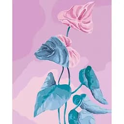 Картина за номерами на підрамнику Brushme Квітуче серце Катерина Савич