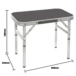 Складний стіл Bo-Camp 56x34 cm Grey (1404394) - мініатюра 4