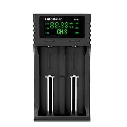 Зарядний пристрій для акумуляторів Liitokala 2 Slots, LCD дисплей, Li-ion/Ni-MH/Ni-Cd/AA/ААA/AAAA/С (Lii-S2)