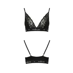 Еластичний топ з мереживом Passion TOP black L - мініатюра 6