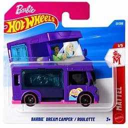 Базовая машинка Hot Wheels Mattel Barbie Dream Camper фиолетовая (5785) JJK72-N521