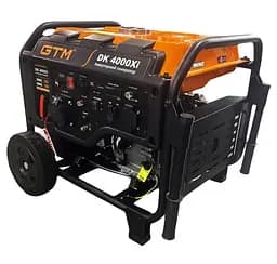 Генератор інверторний GTM 3,8/4,0 кВт, однофазний, ручний запуск (DK4000Xi)