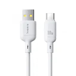 Кабель Baseus Silky Series Cable USB to Type-C 100W 1m P10377703213-00 White