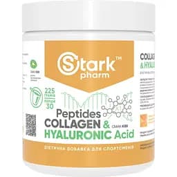 Колаген Stark Pharm Collagen Peptides & Hyaluronic Acid Kiwi 225 г