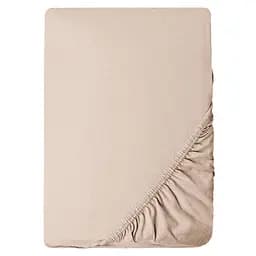 Простынь Ideia трикотажная на резинке 200х200х35 см (8-10985_беж)