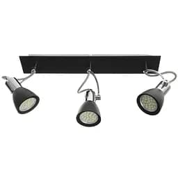 Светильник Brille настенный-потолочный спот поворотный накладной HTL-171/3 GU10 BK