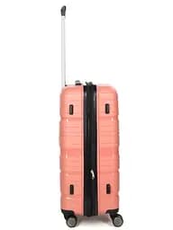 Валіза середня M поліпропілен Worldline Airtex 283 66×44×28см 80л Рожеве золото - мініатюра 8