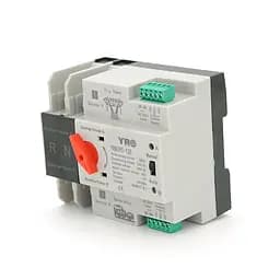 Автомат введення резерву (АВР) двополюсний YRQ2PC-125, 220V/125A на DIN-рейку для генераторів - мініатюра 2