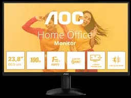 Монiтор 23.8" AOC 24B35HM2 Black