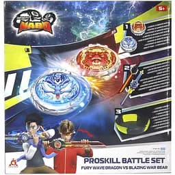 Набір Auldey Infinity Nado VI Proskill Battle Set Fury Wave Dragon vs Blazing War Bear (EU654281)