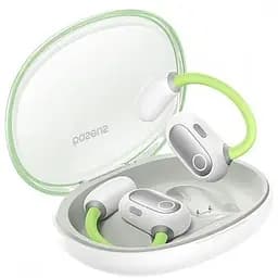 Наушники Baseus Eli Sport 1 Open-Ear TWS Earbuds, IPX4, BT5.3, 65mAh, 600mAh, 7.5h, Green A00064400641-00