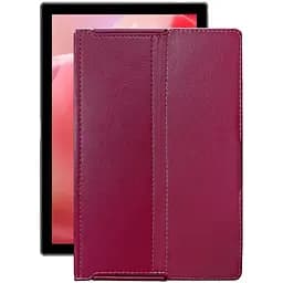 Чехол StatusCASE из экокожи для планшета Blackview Tab 9 2021 Бордовый