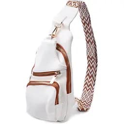 Женская слинг сумка Vintage через плечо из экокожи 16х30х8 см sum0026958