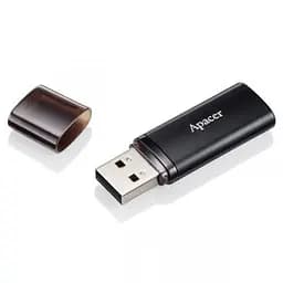 USB флеш накопичувач Apacer 64GB AH25B Black USB 3.1 (AP64GAH25BB-1) - мініатюра 2