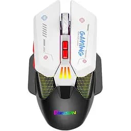 Миша бездротова ігрова з акумулятором та підсвідкою Imice 2.4 gHz MiKespN W19 E-Sports Black