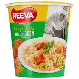 Макарони швидкого приготування Reeva зі смаком курки 70 г (930315)