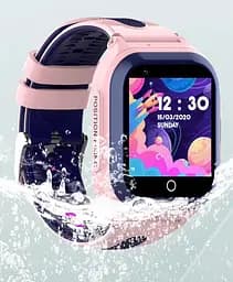 Смарт годинник для дітей F8 з GPS відстеженням, 4G сім картою, прослушкою, кнопкою SOS, відеодзвінками, голосовим чатом та акумулятором 1000 мАг До 7 днів роботи Синій - мініатюра 5