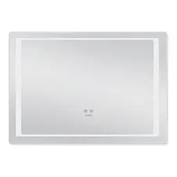 Дзеркало Kroner KRP Spiegel HR2 - 7050 з LED-підсвічуванням та антизапітнінням CV030032, Білий - мініатюра 3