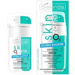 Сироватка для обличчя Bielenda Skin 03 Zone Озонова зволожувальна подвійний бустер 15 мл (2 х 7,5 мл)