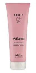Крем-кондиціонер для тонкого волосся з екстрактом бамбука Kaaral Volume Conditioner 250 мл