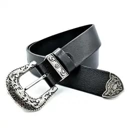 Ремінь шкіряний Le-Mon жіночий 90-110х4 см acs0018446