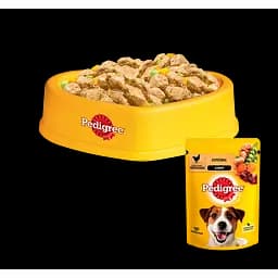 Корм для собак Pedigree з куркою та овочами в соусі 100 г - мініатюра 3